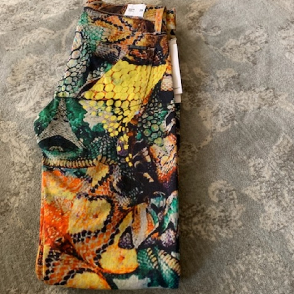 Hudson Multi-color Skinny Jeans